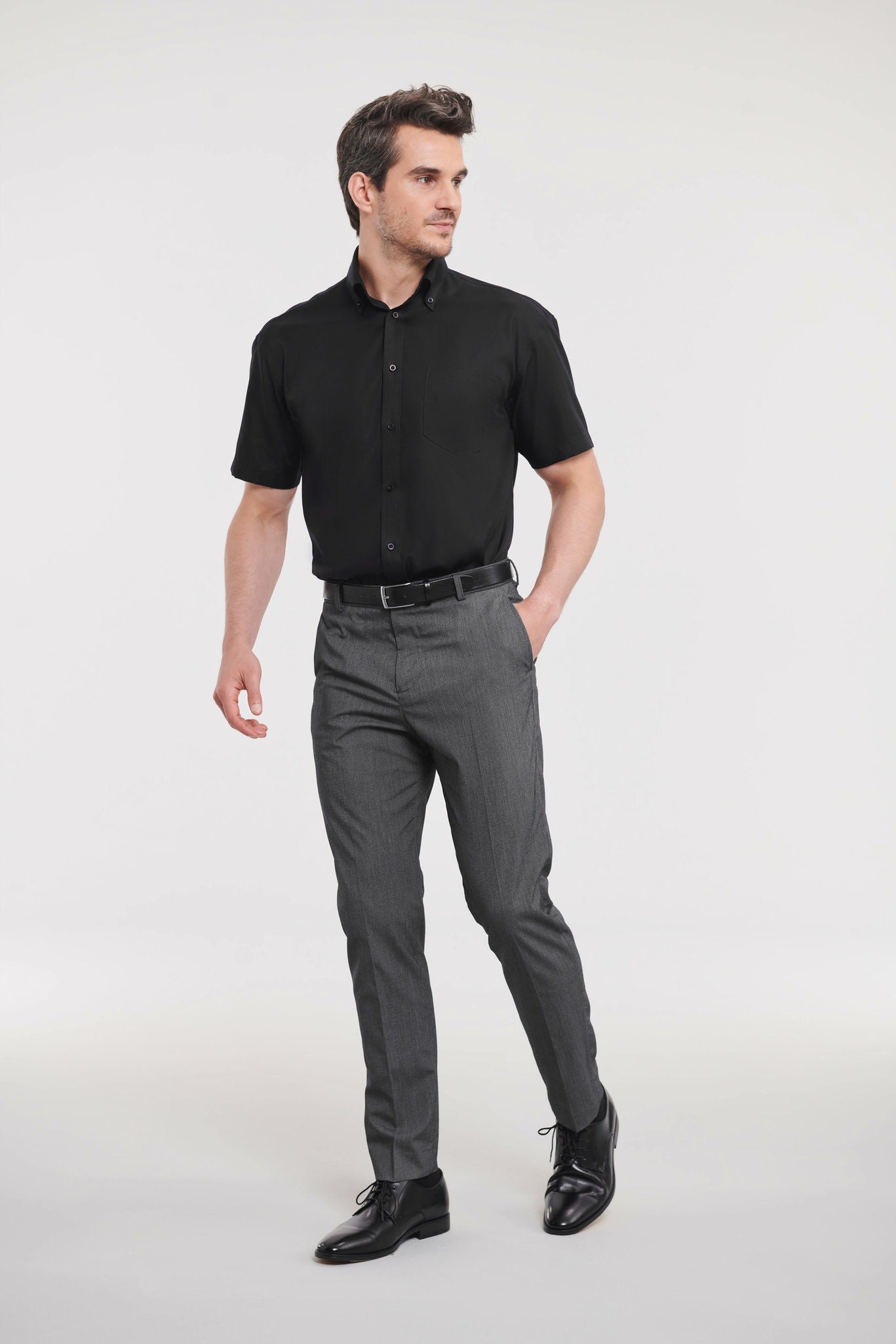 Russell Europe Short sleeve ultimate non-iron shirt