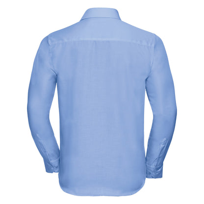 Russell Collection Long sleeve tailored ultimate non-iron shirt