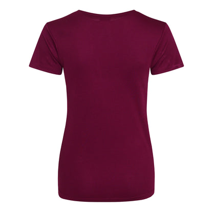 AWDis Just Cool Women's cool T - Burgundy