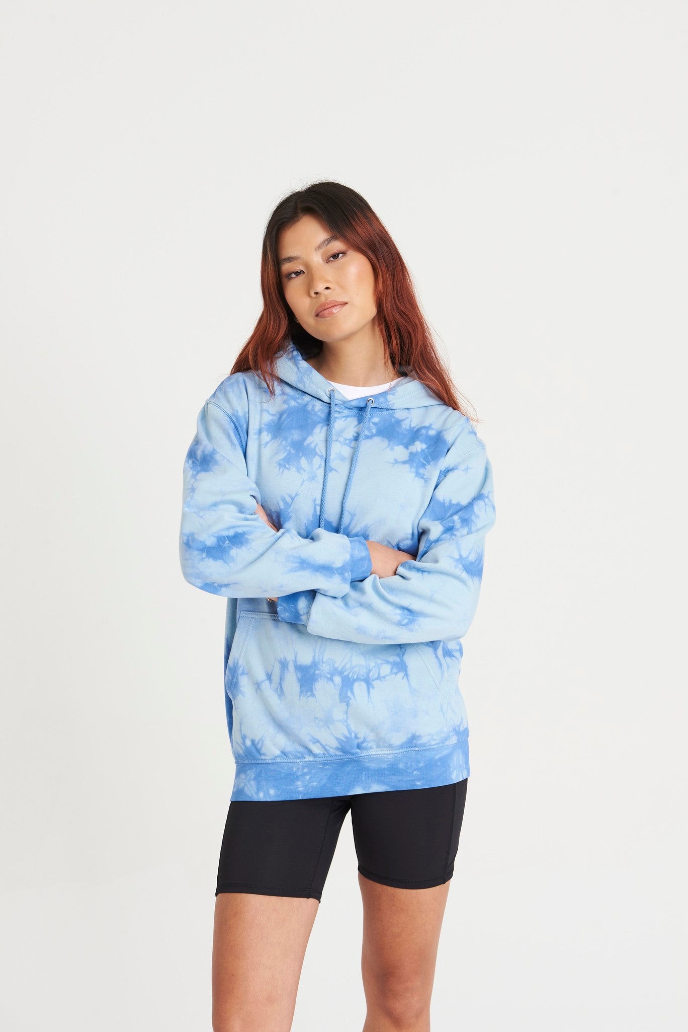 AWDis Just Hoods Tie dye hoodie