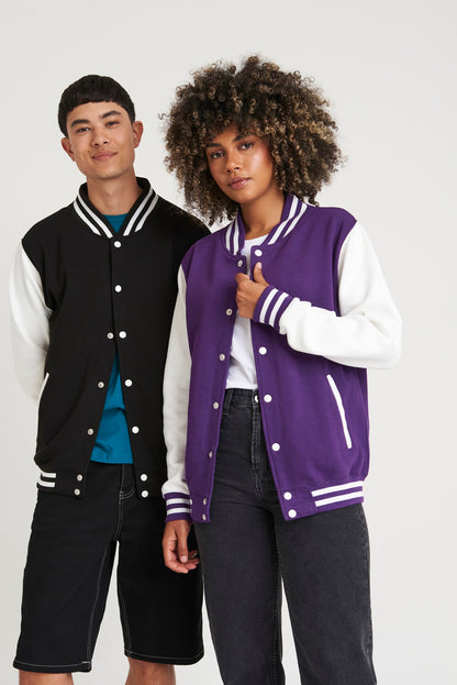 AWDis Just Hoods Varsity jacket