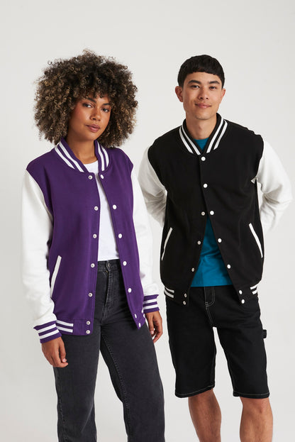 AWDis Just Hoods Varsity jacket