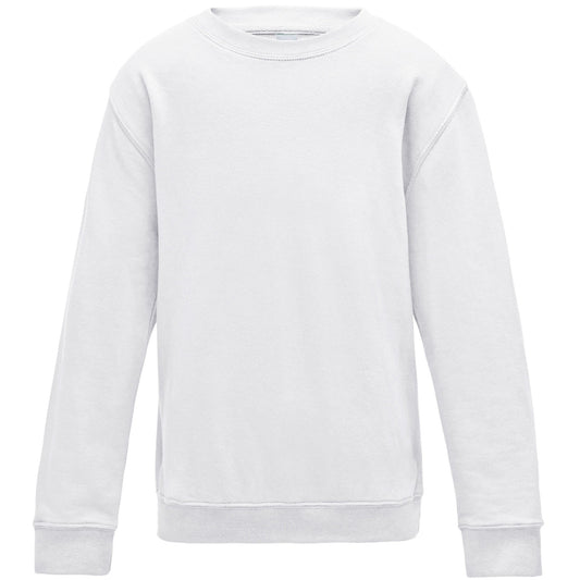 AWDis Just Hoods Kids AWDis sweatshirt - Arctic White