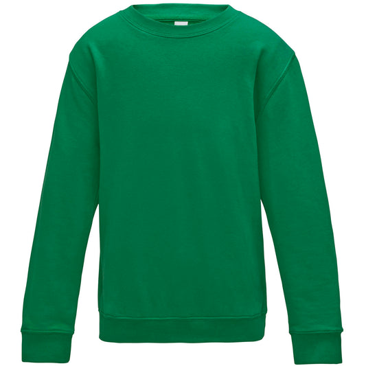 AWDis Just Hoods Kids AWDis sweatshirt - Kelly Green