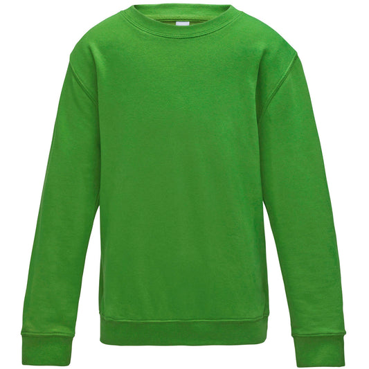 AWDis Just Hoods Kids AWDis sweatshirt - Lime Green