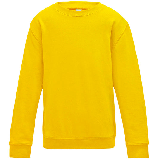 AWDis Just Hoods Kids AWDis sweatshirt - Sun Yellow