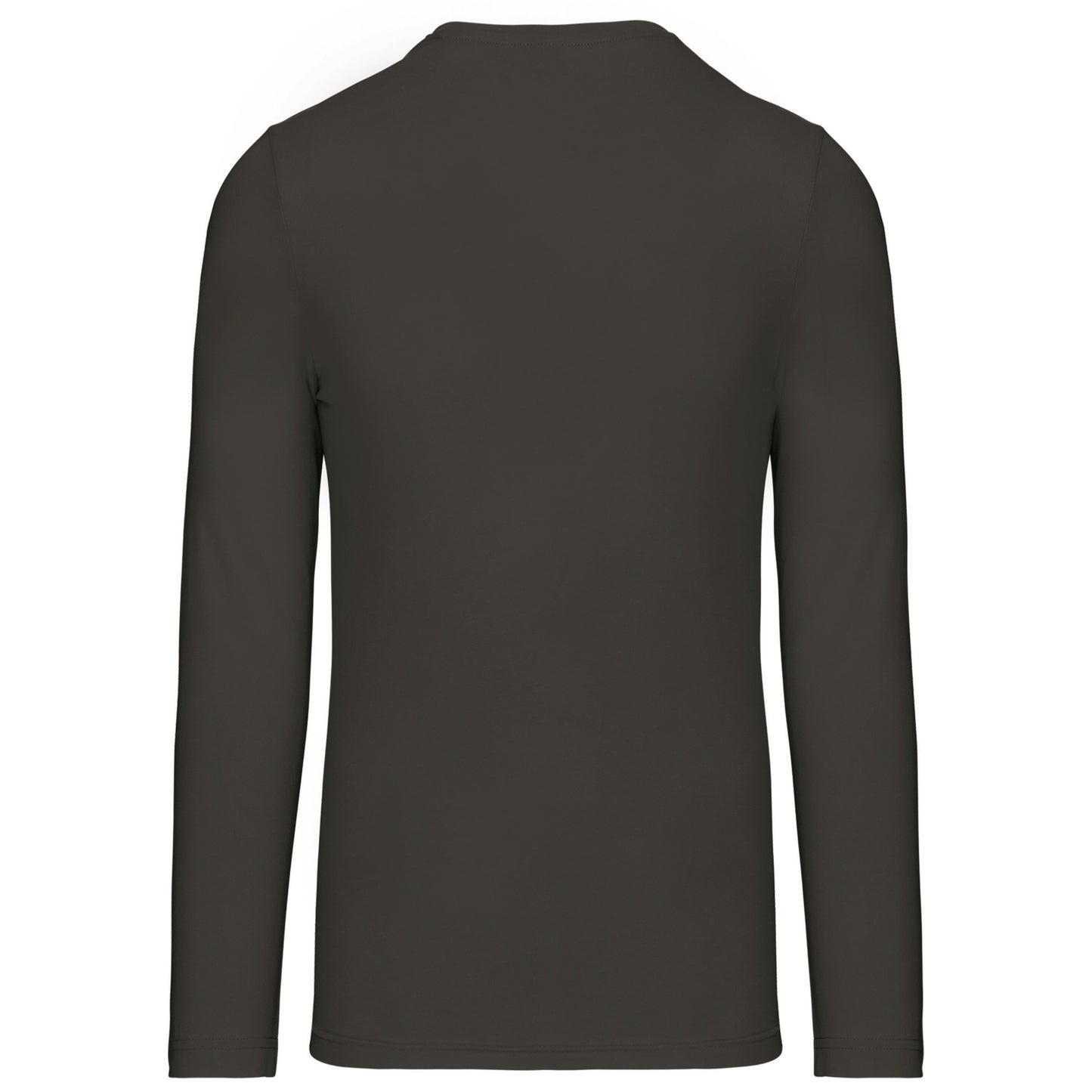 Kariban Men's long-sleeved V-neck T-shirt