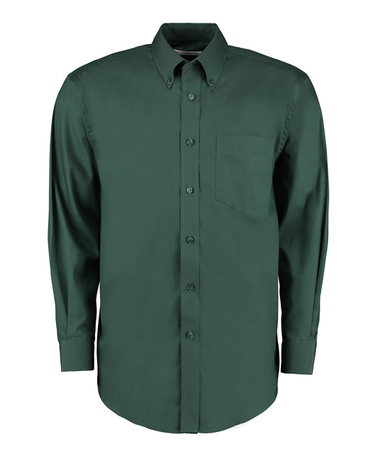 Kustom Kit Corporate Oxford shirt long-sleeved (classic fit) - Bottle Green