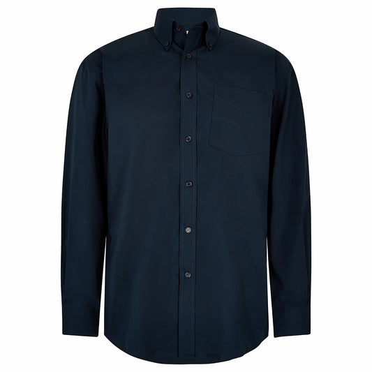 Kustom Kit Corporate Oxford shirt long-sleeved (classic fit) - Dark Navy