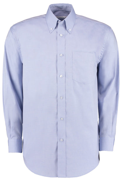 Kustom Kit Corporate Oxford shirt long-sleeved (classic fit) - Light Blue