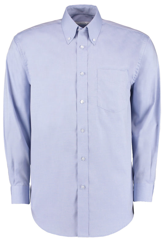 Kustom Kit Corporate Oxford shirt long-sleeved (classic fit) - Light Blue