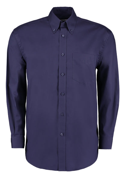 Kustom Kit Corporate Oxford shirt long-sleeved (classic fit) - Midnight Navy