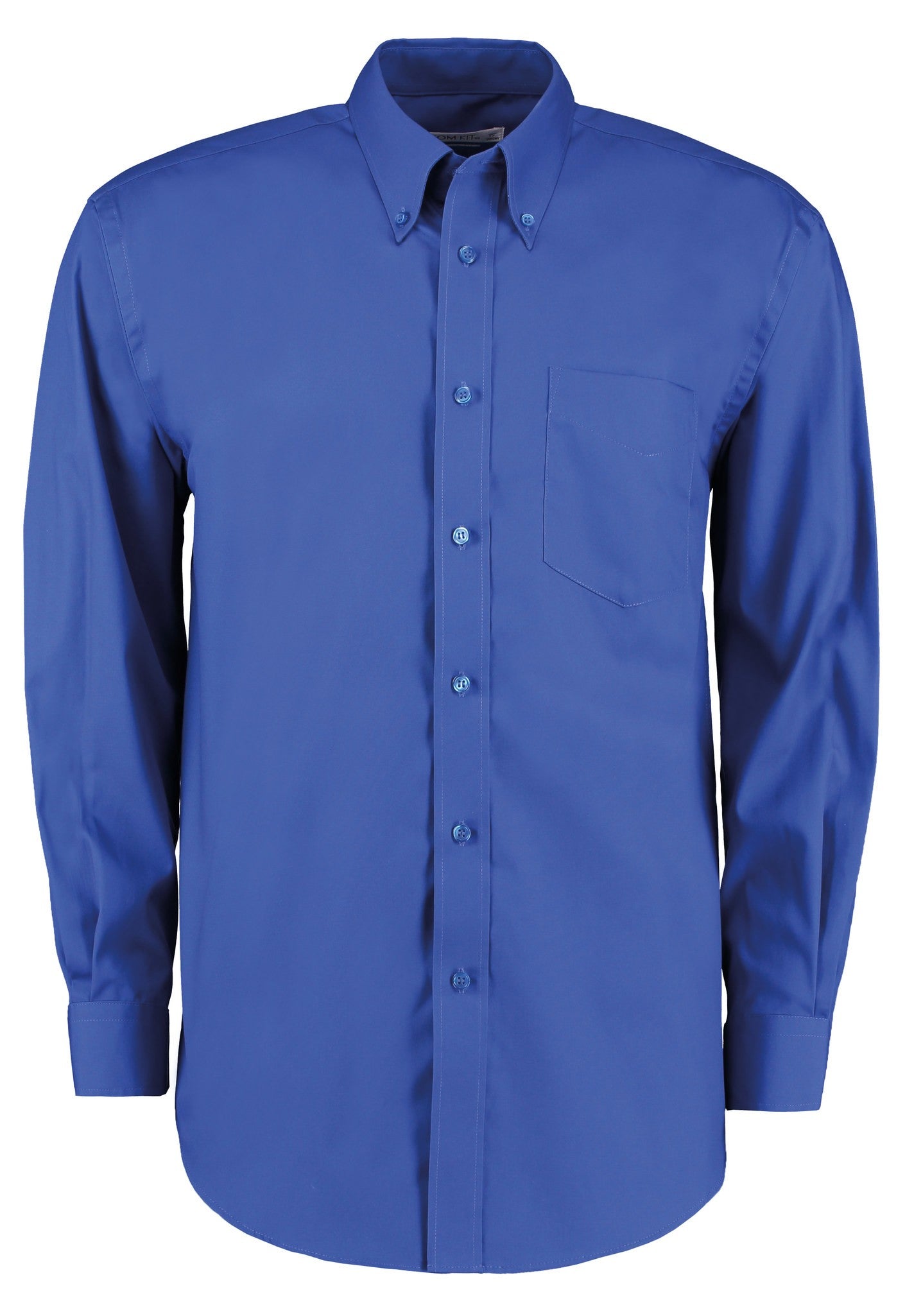 Kustom Kit Corporate Oxford shirt long-sleeved (classic fit) - Royal