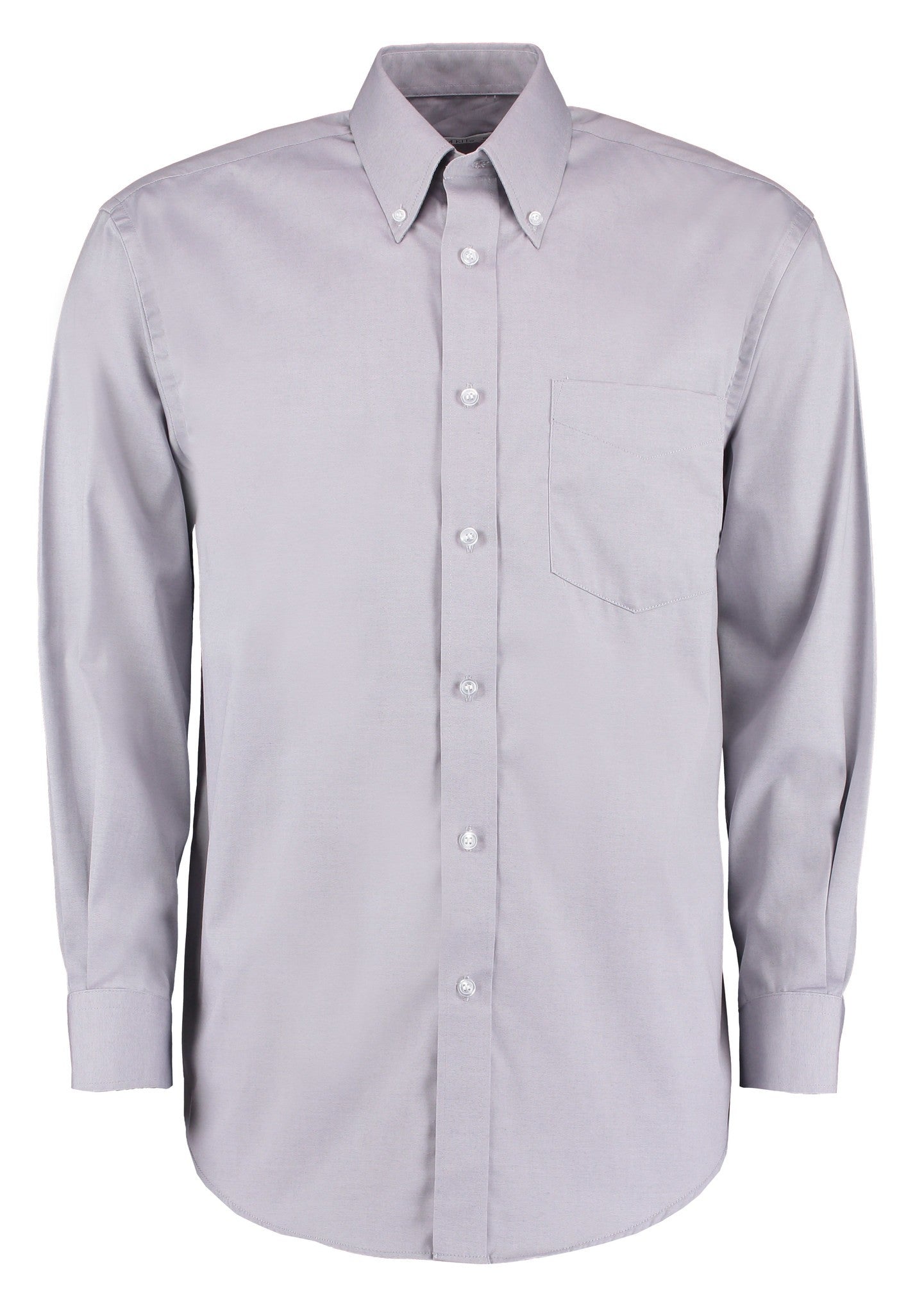 Kustom Kit Corporate Oxford shirt long-sleeved (classic fit) - Silver Grey