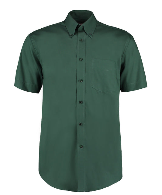 Kustom Kit Corporate Oxford shirt short-sleeved (classic fit) - Bottle