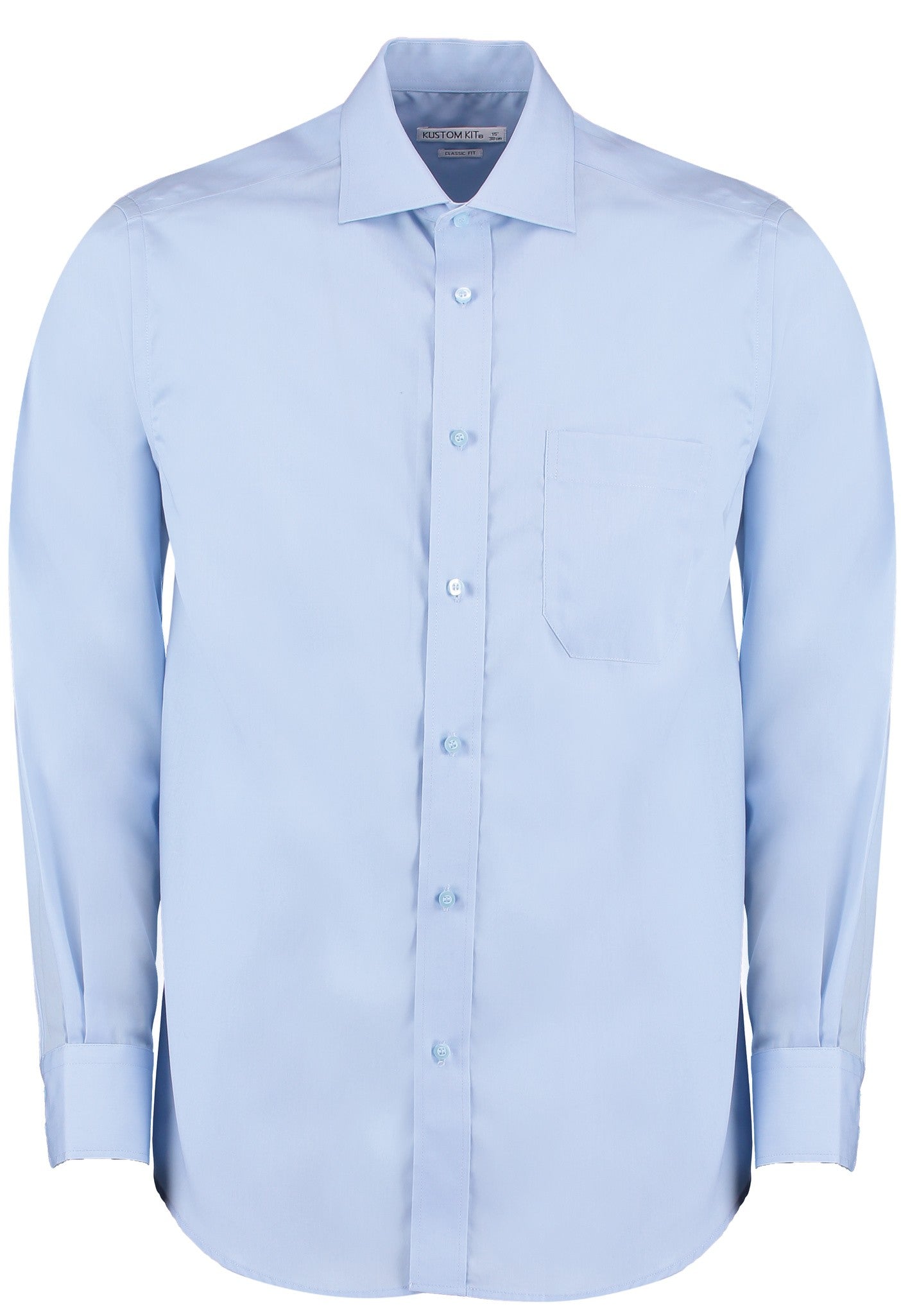 Kustom Kit Premium non-iron corporate shirt long-sleeved (classic fit)