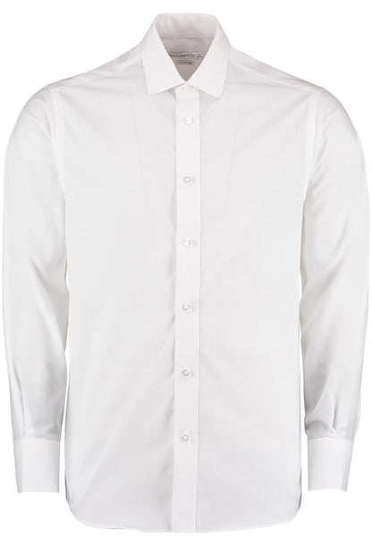 Kustom Kit Tailored business shirt long-sleeved (tailored fit)