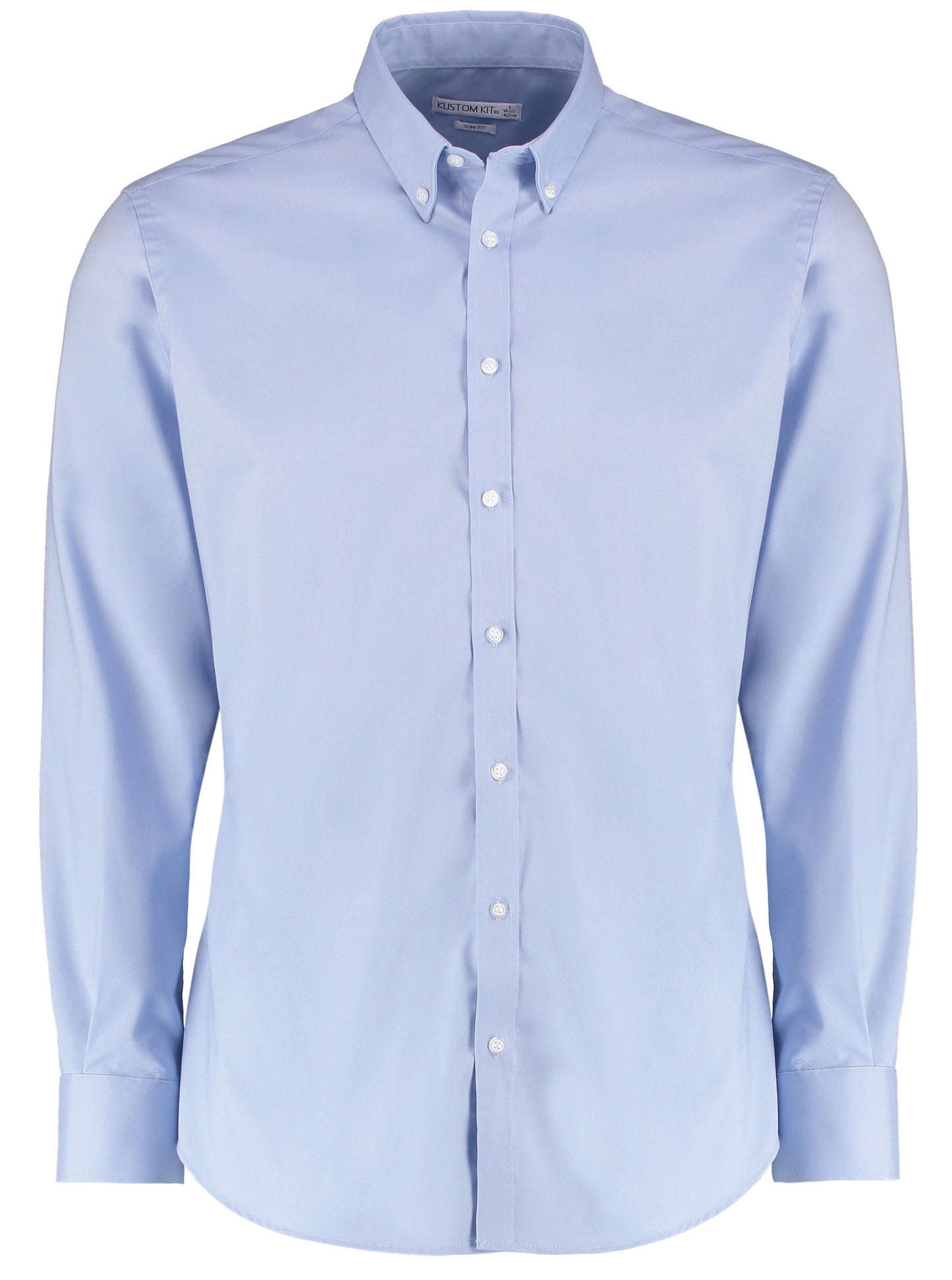 Kustom Kit Stretch Oxford shirt long-sleeved (slim fit)