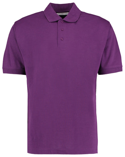 Kustom Kit Klassic polo with Superwash® 60°C (classic fit) - Dark Purple