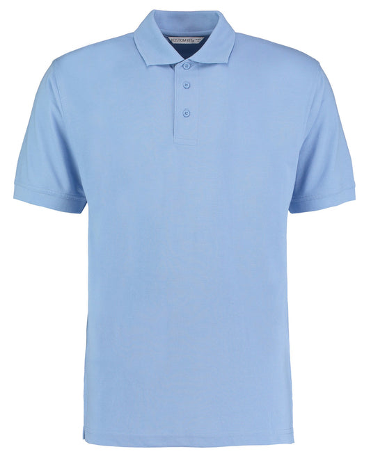 Kustom Kit Klassic polo with Superwash® 60°C (classic fit) - Light Blue