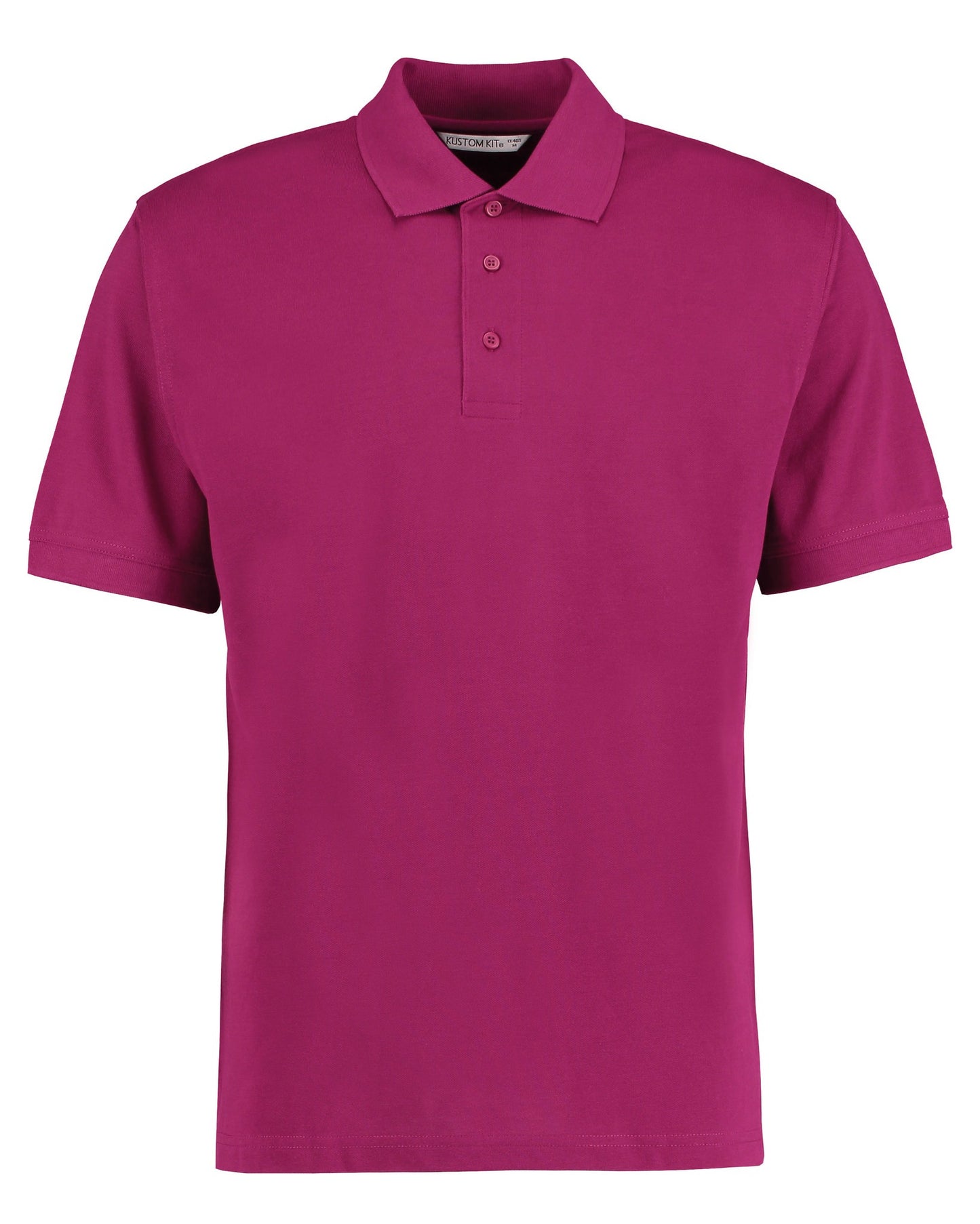 Kustom Kit Klassic polo with Superwash® 60°C (classic fit) - Magenta