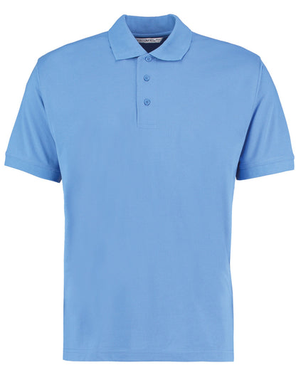 Kustom Kit Klassic polo with Superwash® 60°C (classic fit) - Mid Blue