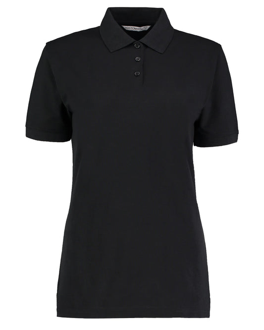 Kustom Kit Klassic polo women's with Superwash® 60°C (classic fit) - Black