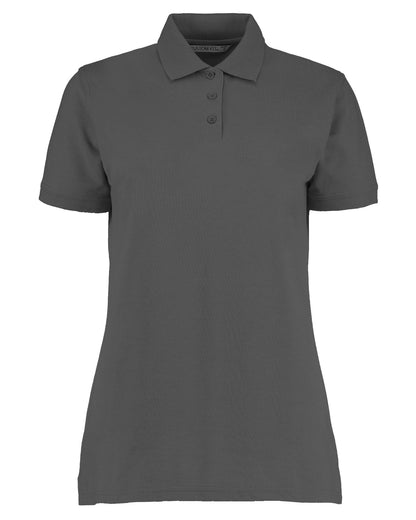 Kustom Kit Klassic polo women's with Superwash® 60°C (classic fit) - Charcoal