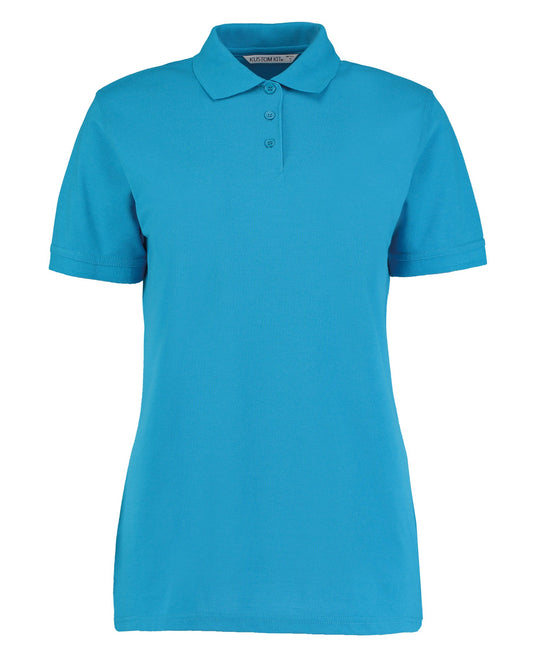 Kustom Kit Klassic polo women's with Superwash® 60°C (classic fit) - Turquoise