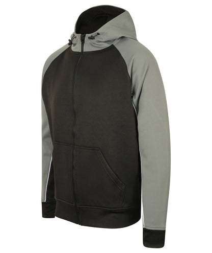 Finden & Hales Panelled sports hoodie