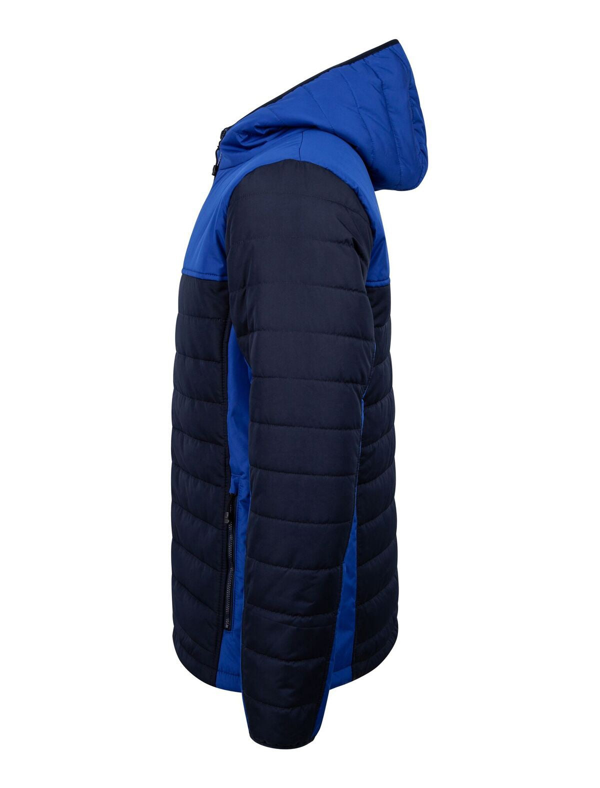 Finden & Hales Hooded contrast padded jacket