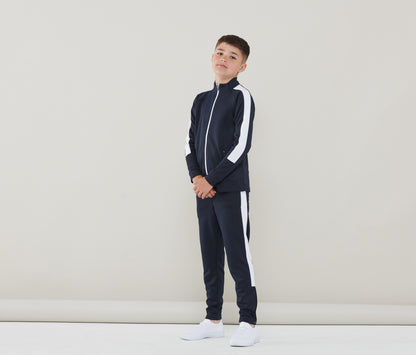 Finden & Hales Kids knitted tracksuit top