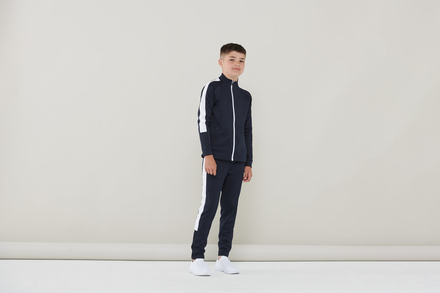 Finden & Hales Kids knitted tracksuit top