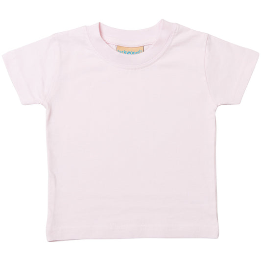 Larkwood Baby/toddler t-shirt - Pale Pink