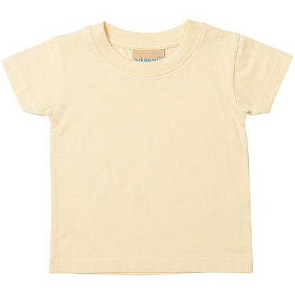 Larkwood Baby/toddler t-shirt - Pale Yellow