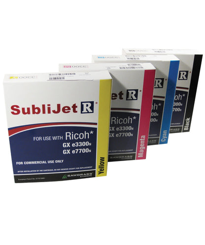 Add it on Sublimation cartridges for ricoh gx3300 a4