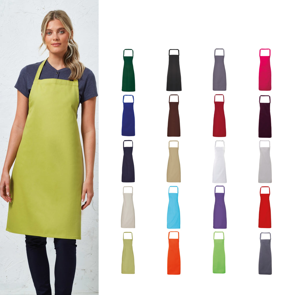 Premier 100% Organic Cotton Bib Apron