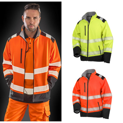 Result Safeguard Printable ripstop safety softshell