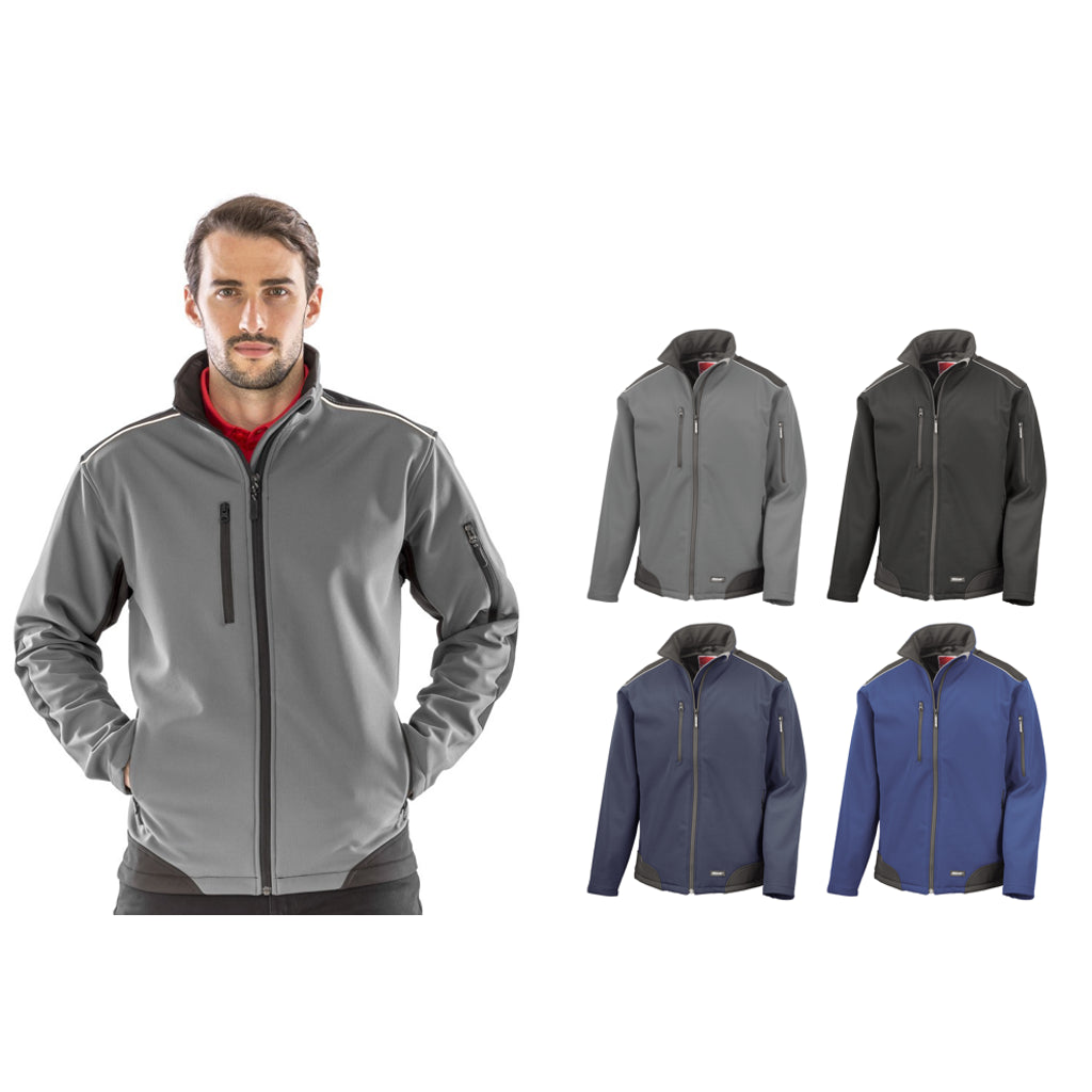 Result Workguard Ripstop softshell workwear jacket