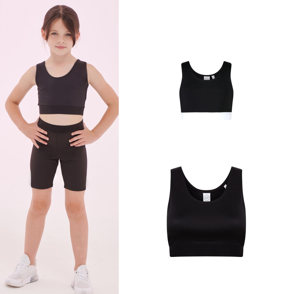 SF Minni Kids fashion crop top