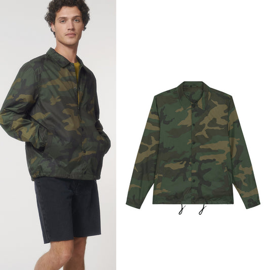 Stanley/Stella Coacher AOP camouflage jacket (STJU879)