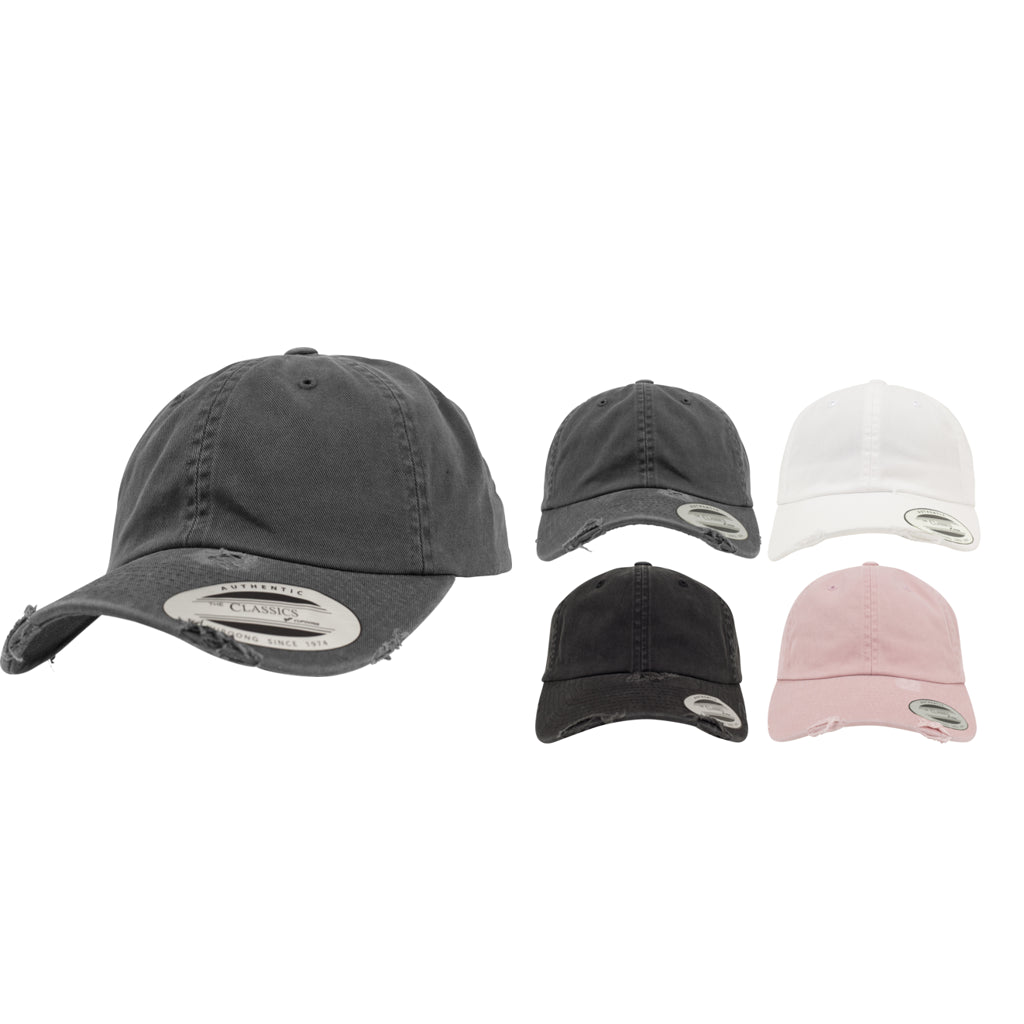 Flexfit by Yupoong Low-profile destroyed cap (6245DC)