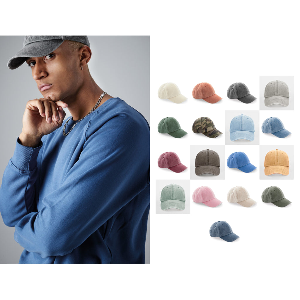 Beechfield Low-profile vintage cap