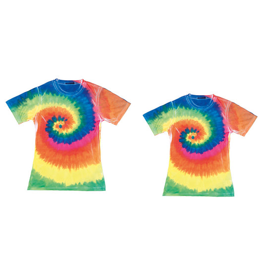 Colortone Women's sublimated rainbow T