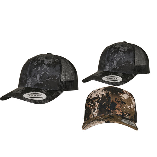 Flexfit by Yupoong YP Classics® Veil Camo™ retro trucker cap (6606VC)