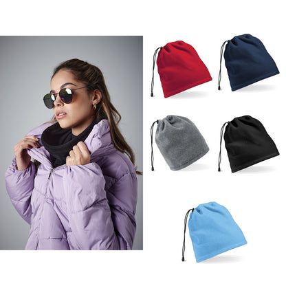 Beechfield Suprafleece® snood/hat combo