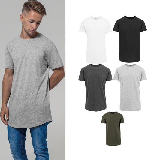 Build Your Brand Shaped long tee