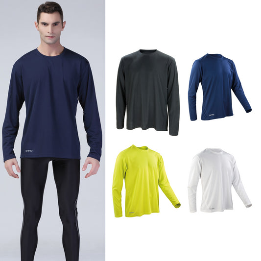 Spiro Spiro quick-dry long sleeve t-shirt