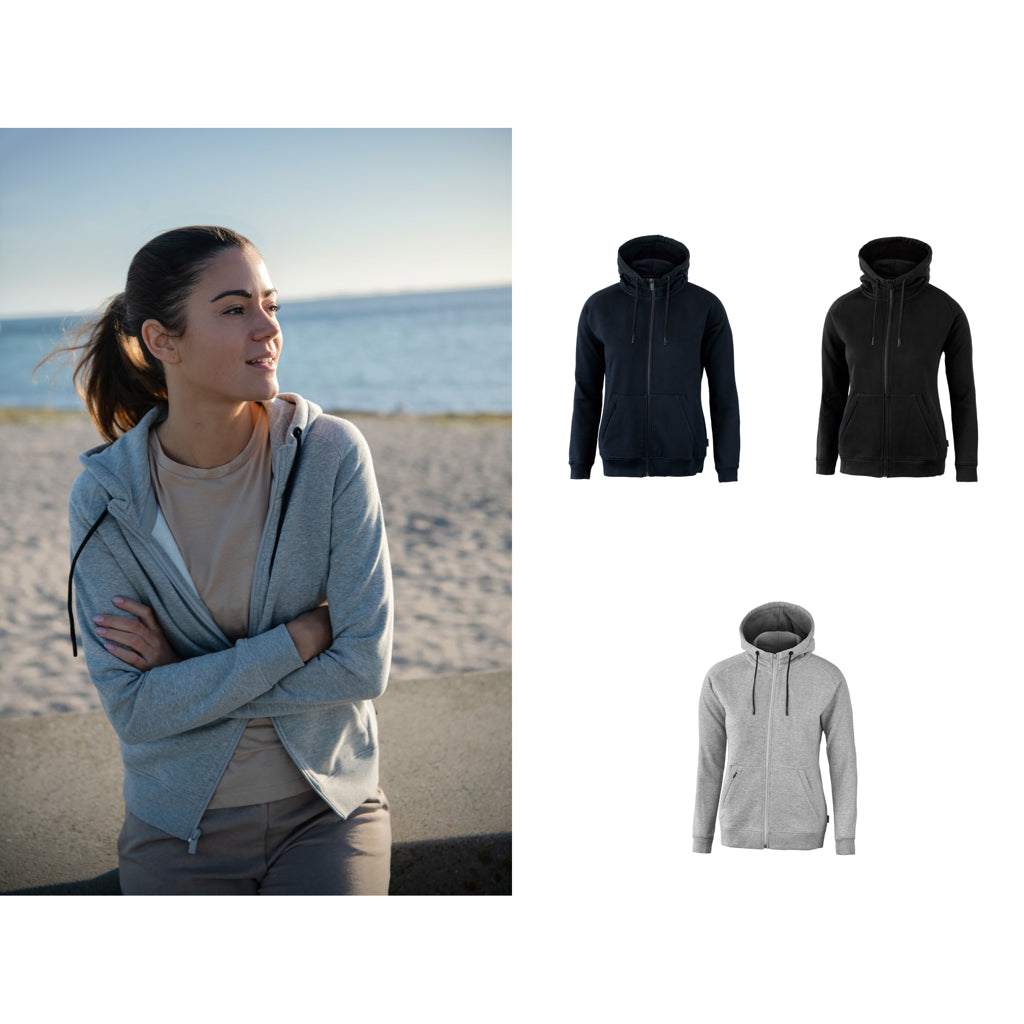 Nimbus Play Women’s Lenox – athletic full-zip hoodie