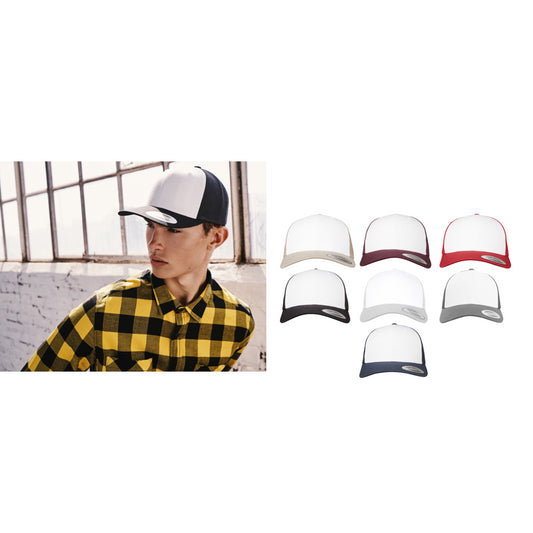 Flexfit by Yupoong Retro trucker coloured front (6606CF)